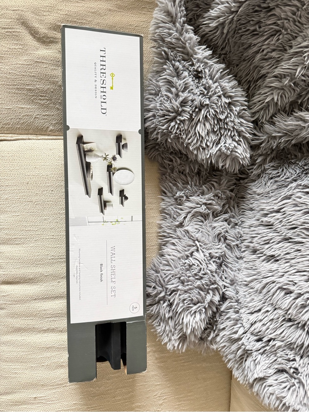 Threshold Black Wall Shelf Set